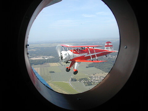 Rückflug von La Ferte Alais.