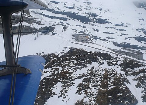 Oberhalb der kleinen Scheidegg.
