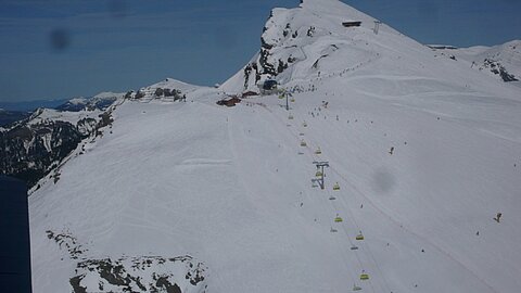 Starthaus zum Lauberhornrennen.