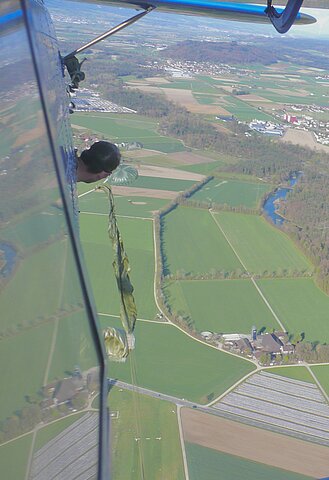 Verlassen der An-2.