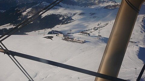 Skigebiet von adelboden.