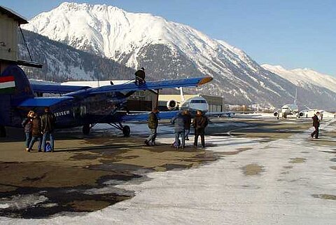 Betanken der AN-2.