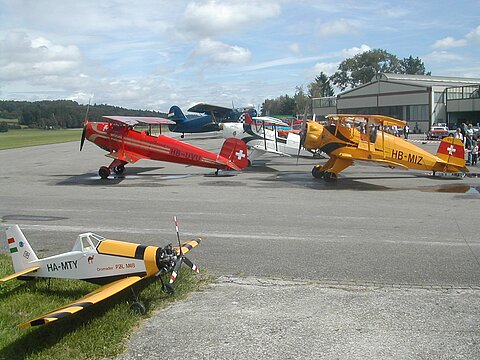 Doppeldecker, Bücker und Antonov.