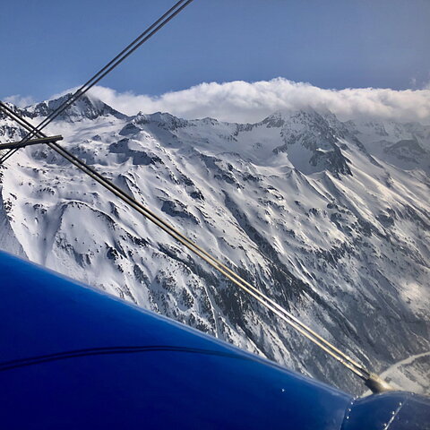 Blich in Richtung Tessin.