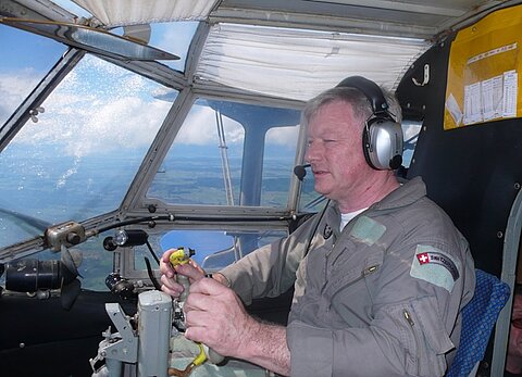 Unser Co-Pilot Jean.