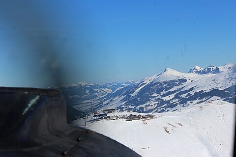Tief über das Hanenmoos bei Adelboden.