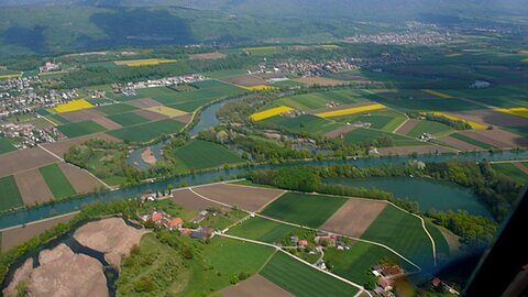 Einflugpunkt von Grenchen.