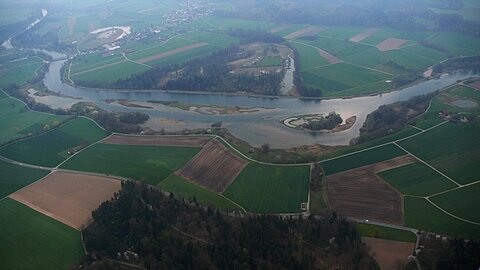 Reuss oberhalb von Bremgarten.