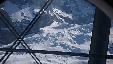 Gletscher an der Eigernordwand.