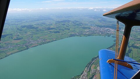 Hoch über dem Sempachersee.
