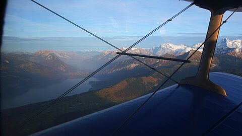 Blick in Richtung Brienzersee.