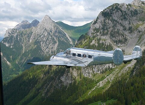 Ein letztes Bild vom Beechcraft.