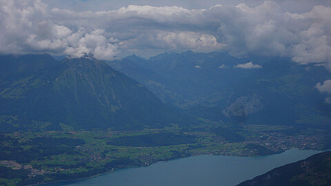 Thunersee mit Niesen.