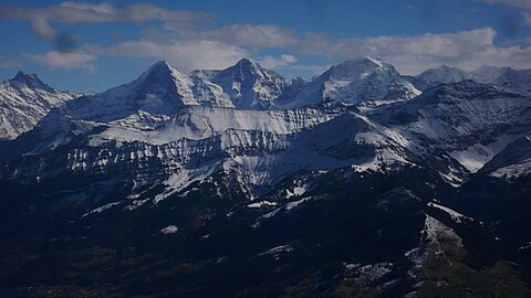 Eiger, Mönch und Jungfrau.