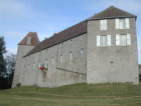 Im Burgund gibt es viele Schlösser zu sehen.