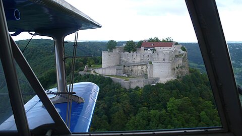Südöstlich von Kirchheim Teck.