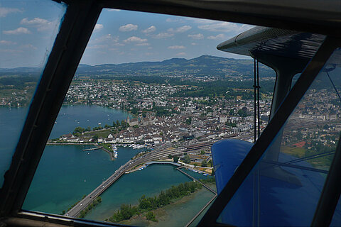 Nach dem Start, Rapperswil.