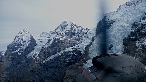 Eiger, Mönch und rechts die Jungfrau..