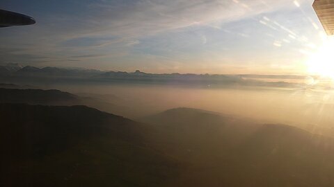 Sonnenuntergangs Stimmung.