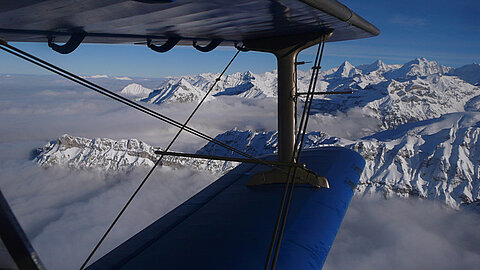 Eiger, Mönch und Jungfrau.