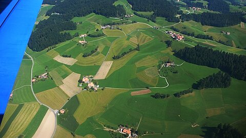 Über dem Emmental.