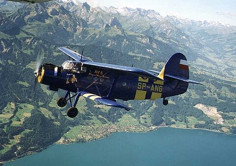 Über dem Thunersee.