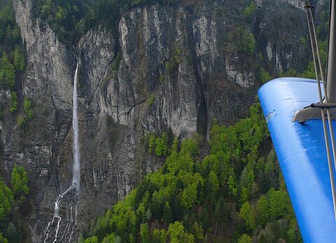 Wasserfall am Brienzerrothorn.