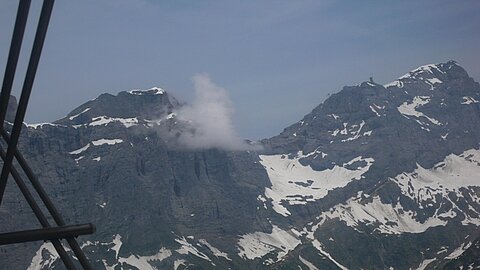 Titlis von der Sustenpass Seite.