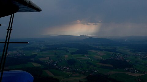 Blick in Richtung Bielersee.