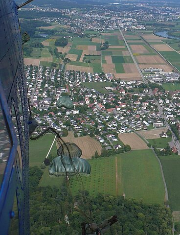 Ein letzter Sprung.