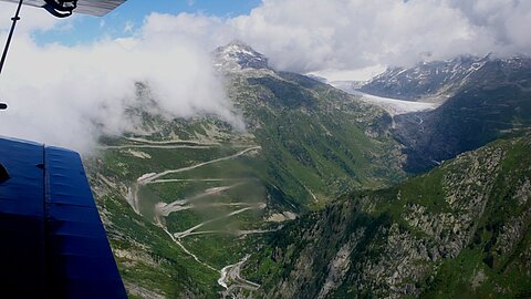Grimselpassstrasse.