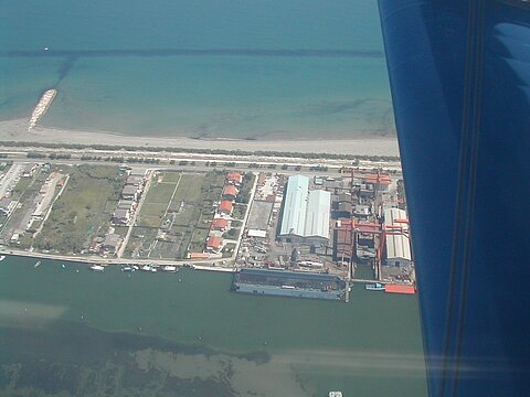 Inselgruppe vor Venedig.