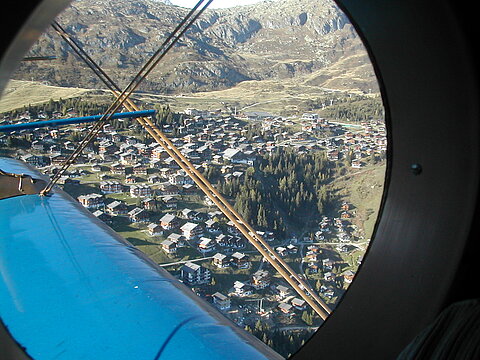 Die Betmeralp wird überflogen und ....