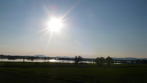 Stimmungsbild bei der Rückfahrt nach Kaposvár.