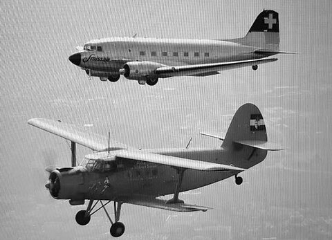 An-2 und DC-3.