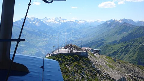 Aussichtpunkt auf dem Niesen.