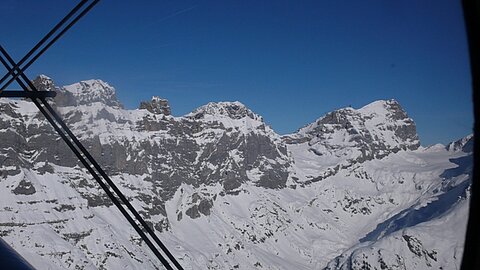 Rechter Berg der Titlis.