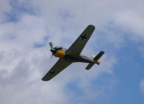 Ein Nachbau eines Focke Wulf 190 aus Frankreich.