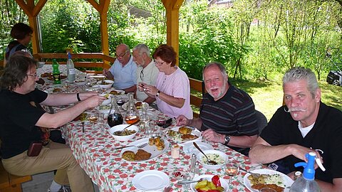 Ungarisches Mittagessen bei Agnes.