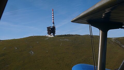 Sendeturm beim Chasseral.