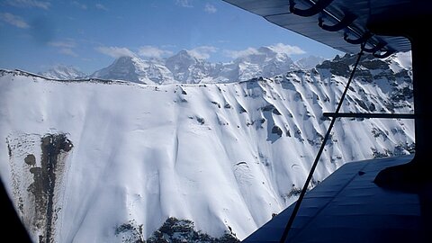 Eiger, Mönch und Jungfrau.