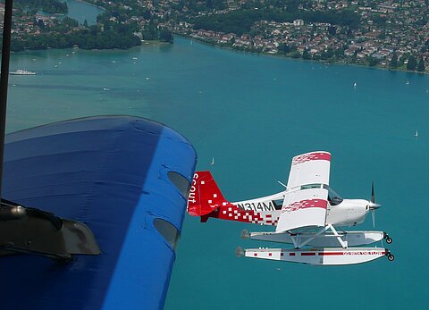 Und schon kommt der Thunersee.