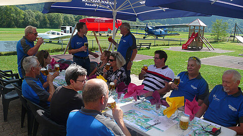 Piranhas beim Apéro.