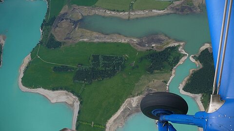 Ein Stausee in Oesterreich.