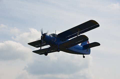 Die Antonov hebt ab ....