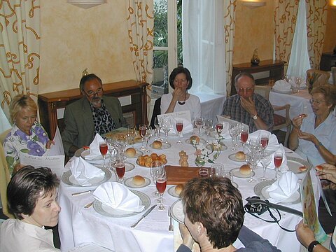 Abendessen in diesem Restaurant.