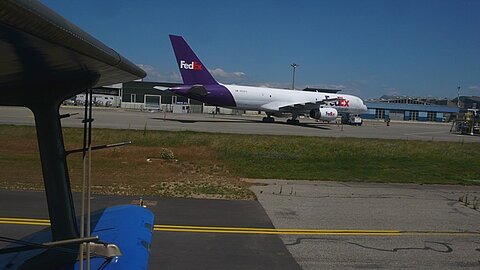 Boeing 757 der FedEx.