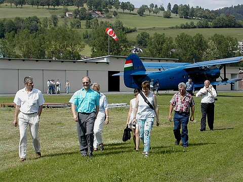 Auf dem Fussmarsch zum Mauler.
