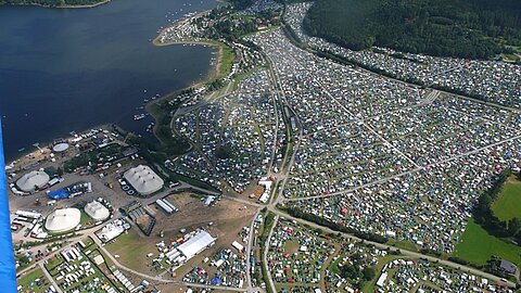 Open Air süglich von Gera.
