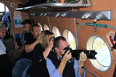 Im Bauch der An-2.